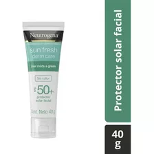 Neutrogena Protector Solar Facial Sin Color Sun Fresh Fps50+ 40g