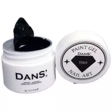 Gel Paint Dans Negro Para Decoracion Uñas Estylosas