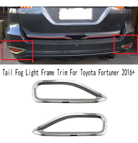 Moldura De Faro Antiniebla De Coche Para Toyota Fortuner 201 Foto 3