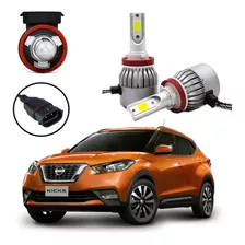 Kit Lâmpadas Super Led Farol Baixo Nissan Kicks 2019 2020