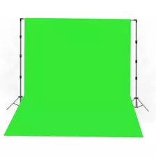 Tecido Chroma Key 3x7 +15 Presilhas