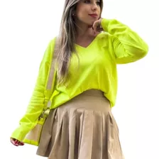 Blusa Vv Miragem - Neon Verde