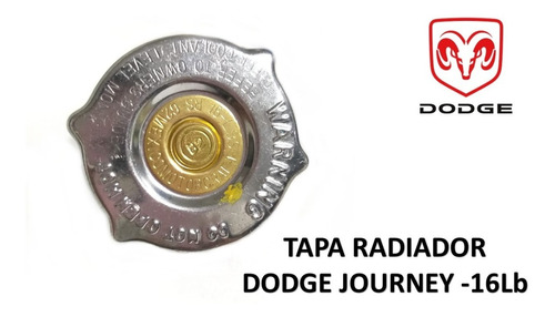 Tapa Radiador Dodge Journey  Journey-jeep  18 Lb /psi   Foto 3