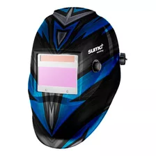 Careta Fotosensible Sumo Welding Sw-550 Azul Con Negro