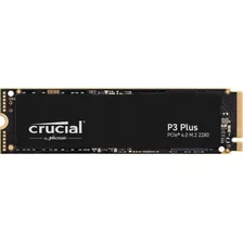 Disco Duro Ssd Crucial P3 Plus 500gb Pcie Gen4 3d Nand Nvme 