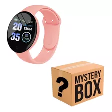 Reloj Smartwatch D18 Rosa Combo + Caja Misteriosa Tecno X1u