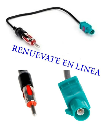 Adaptador Antena Auto Bmw Jeep Dodge Ford Chrysler Peugeot Foto 3