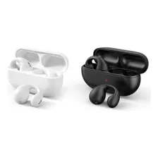 Fone De Ouvido Ear-clip Bluetooth Por Condução Ossea Clipe Cor Preto