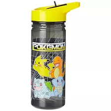 Garrafa De Água Sem Bpa Para Beber De Plástico Pokémon