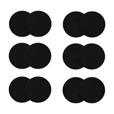Ozgoe Happy Bell (12 Pack) Mini Mount Metal Plate With Adhes