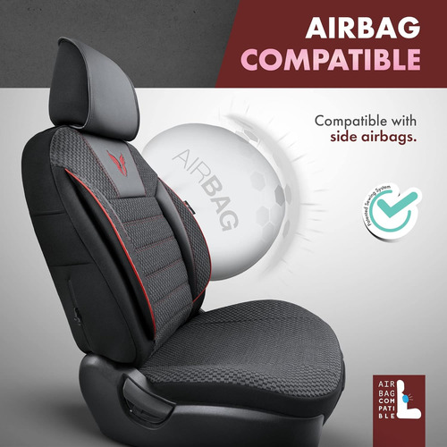 Otom - Fundas De Asiento De Automvil Para Asientos Delanter Foto 5