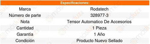 Tensor Accesorios G30 5.7l V8 92_96 Rodatech 5647220 Foto 2