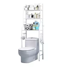 Estantes Armario Mueble Organizador Baño Inodoro Metal Acero