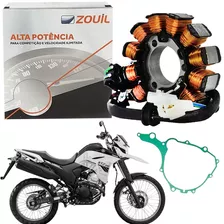 Estator Com Abs Yamaha Xtz 250 Lander 2021 + Junta Magneto