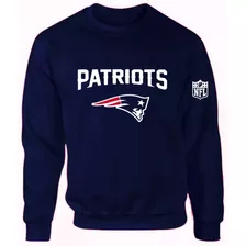 Sudadera Lisa Patriotas De New England Nfl