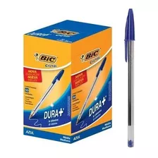 Caneta Bic Cristal 1.0 Ponta Média Dura+ C/ 50 Unidades