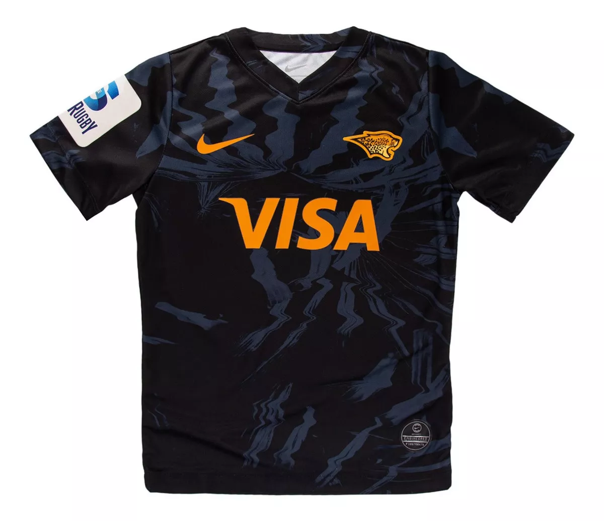 Camiseta Nike Jag Dry Rep Away L4l En Negro Y Naranja | Dext