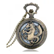  Relogio De Bolso Fullmetal Alchemist Edward Elric Bronze