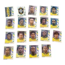 19 Figurinhas Copa 2006 Time Do Brasil Completo Panini