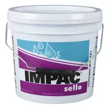 Sello Impac Sellador Acrílico 4 Litros Color Blanco