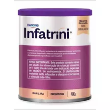 Fórmula Infantil Em Pó Infatrini Lata 400g C/ 5 U 