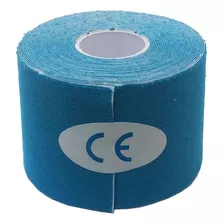 Cinta Kinesiologica, Kinesiology Tape, Certificada Color Azul Cielo