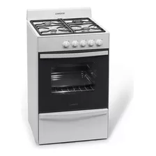 Cocina A Gas Longvie 13231bf 56cm Blanca Cajón Parrilla Color Blanco