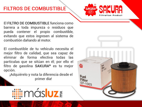 (1) Filtro Combustible Styleline Deluxe 3.5l 6 Cil 50 Foto 4