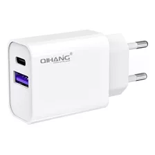 Cargador 20w Carga Rapida Usb + Tipo C Qihang Z47 5v 9v 12v 