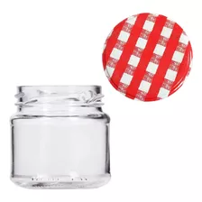 Pote De Vidro Mini Belém Com Tampa 150ml Pimenta Doce 48un