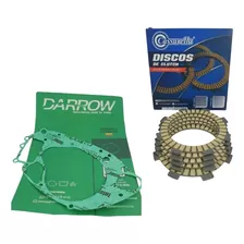 Kit Discos Clutch Suzuki Fr80 Fr100 + Empaque Tapa Clutch 