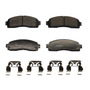 Set Balatas Semimetalicas Del Mazda B3000 V 6 3.0l 94 Wagner