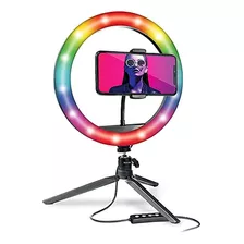 Bower Kit De Estudio De Luz De Anillo De Selfie Móvil Rgb De