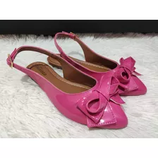 Mule Feminino Sapatos Femininos Laço Pink Calçados Femininos