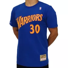 Camiseta Nba Golden States Warriors Curry Mitchell & Ness