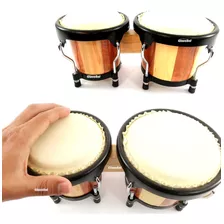 Juego De Bongos Alde Audio Medidas 4 10 Cm Y 5 13 Cm Ax