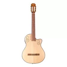 Guitarra Electroacústica La Alpujarra 300kink Para Diestros Natural Jacaranda Mate