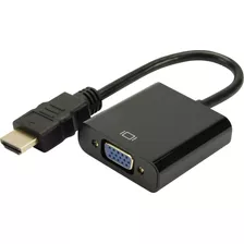 Cable Adaptador Hdmi A Vga - Hasta 1080 Hd Video