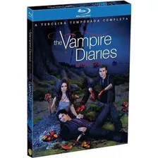 Blu Ray Box - The Vampire Diaries - 3ª Temp Completa - Novo