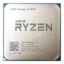 Amd Ryzen 5 1400 Am4 3.4ghz 10mb 4 Core 8 Hilos Nuevo Oem