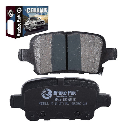 Pastillas De Frenos Marca Brake Pak Para Chevrolet Tracker Foto 3