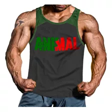 Musculosas Entrenamiento Anatomica Animal Green Genetic