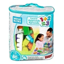 Mega Bloks Stack Y Learn Math Building Set