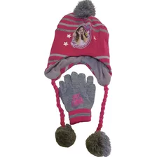 Set De Gorro Con Guante Para Niña Para Invierno