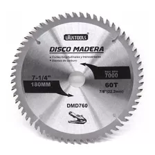 Disco Corte Madera 7 1/4 60d Uyustools Dmd760