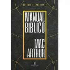 Manual Bíblico Macarthur - Repack, De Macarthur, John. Vida Melhor Editora S.a, Capa Dura Em Português, 2019