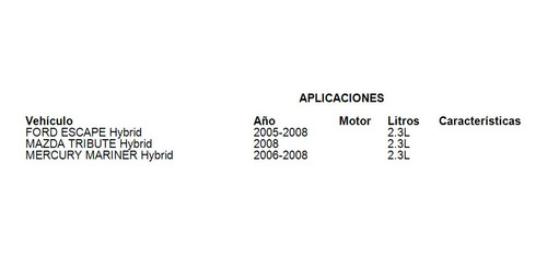 Compresor De A/c Ford Escape Hybrid 2005-2008 2.3l Uac Foto 3