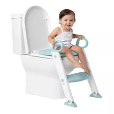 Assento Redutor Desfralde Infantil Antiderrapante Com Escada Cor Azul