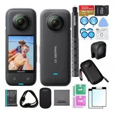 Câmera Insta360 X3 Filmadora Esportiva 5,7k Kit Brinde + Nfe