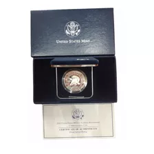 Monedas Mundiales Usa Dolar Proof Bicent Acd West Point 2002